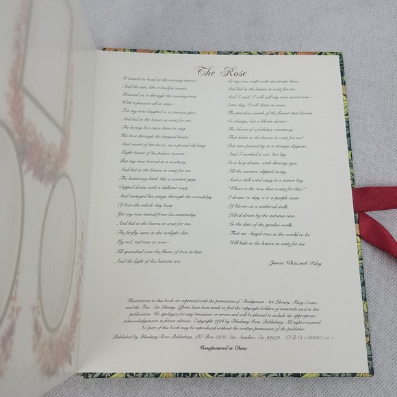 NEW VICTORIAN PHOTO ALBUM Posy Roses Scapbook - Picture 6 of 7